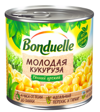 Кукуруза Бондюэль молодая 425мл