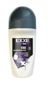 Дезодорант антиперспирант мужской EXXE роликовый Men Vibe 50мл