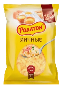 Макароны Роллтон Яичные Рожки 400г 