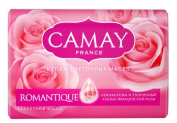 Мыло Camay Botanicals Romantique Алые Розы 85г