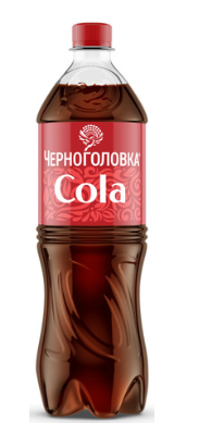 Газированный напиток Черноголовка Кола 1л