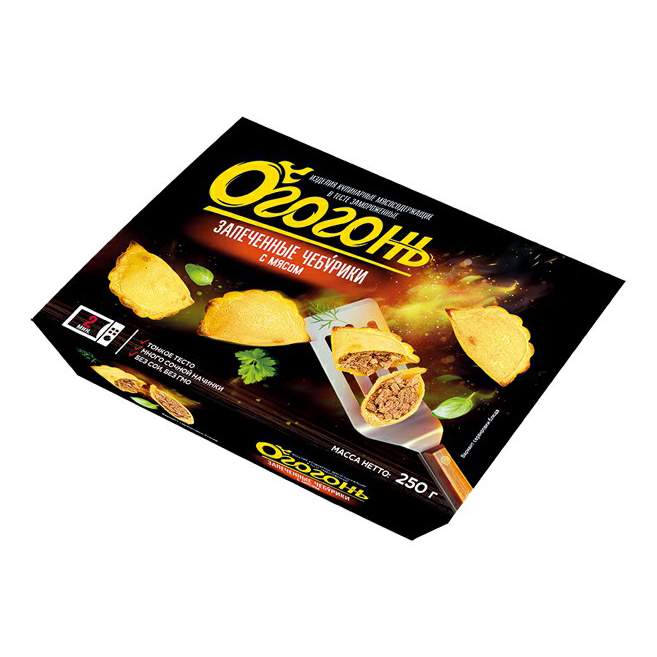 Чебурики Огогонь готовые с мясом 250г