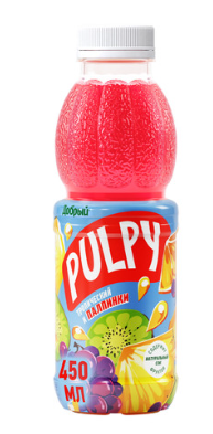 Напиток сокосодержащий Добрый Pulpy Тропический с мякотью  450мл