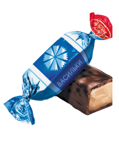 Конфеты шоколадные Красный Октябрь Васильки 250г