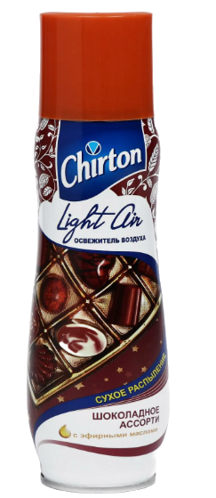 Chirton Освежитель воздуха Лайт Эйр Шоколадное ассорти 300 мл