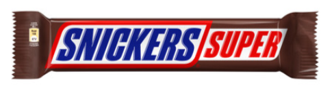 Батончик шоколадный Snickers Super с карамелью, арахисом и нугой 80г