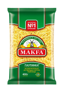 Вермишель паутинка Makfa 400г