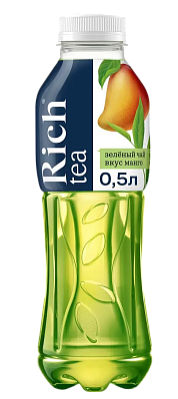 Холодный чай Rich tea зеленый со вкусом манго 500мл