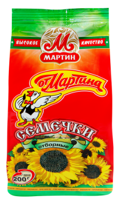 Семечки От Мартина Отборные 200г