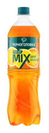 Газированный напиток Черноголовка дикий апельсин-Юдзу 1л