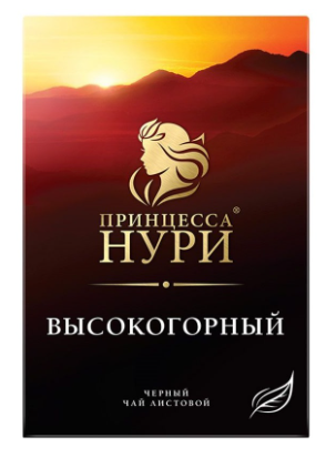 Чай черный Принцесса Нури лист Высокогорный 100г
