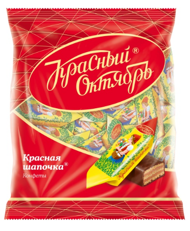 Конфеты шоколадные Красный Октябрь Красная шапочка 250г