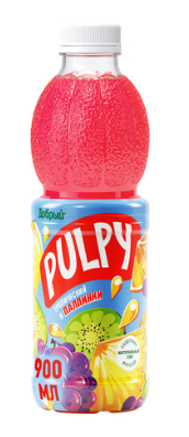 Напиток сокосодержащий Добрый Pulpy Тропический с мякотью 900мл