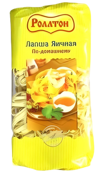 Лапша яичная по-домашнему Роллтон 400г