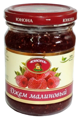 Повидло Юнона малиновое 500г