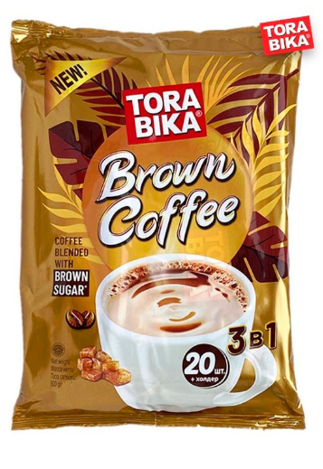 Кофе растворимый Torabika brown 25г