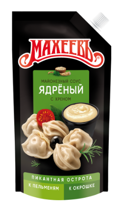 Майонезный соус Махеевъ Ядреный 50,5%  200г