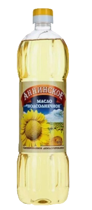 Масло подсолнечное Аннинское 0,9л 