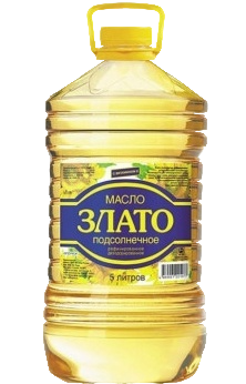 Масло подсолнечное Злато 500мл