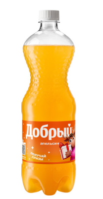 Напиток Добрый апельсин газированный 1л