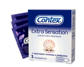 Презервативы Contex Extra Sensation №3