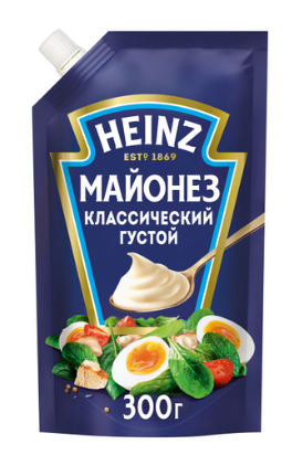 Майонез Heinz Классический 67% 300г