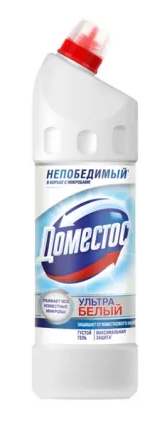 Гель для сантехники Domestos Ультра белый 1л
