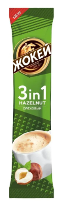 Растворимый кофе Жокей Ореховый 3в1 12г
