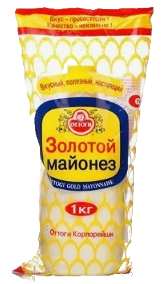 Майонез Оттоги Золотой 78,5% 1кг