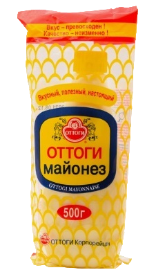 Майонез Оттоги Золотой 78,5% 500г