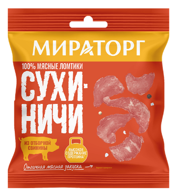 Сухиничи Мираторг Классические из свинины 40г