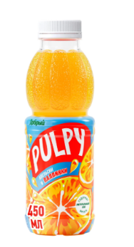 Напиток сокосодержащий Добрый Pulpy апельсин с мякотью 450мл