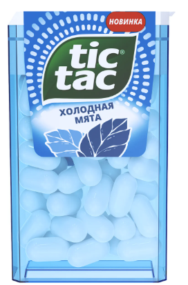 Драже Tic Tac холодная мята 16г