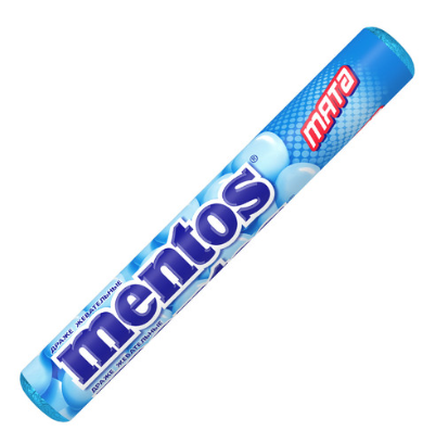 Драже Mentos жевательные со вкусом мяты 37,5г