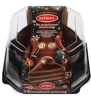 Торт Mirel Бельгийский шоколад 750г