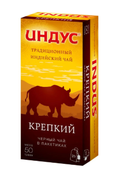Чай черный Индус Высокогорный 25 пакетиков