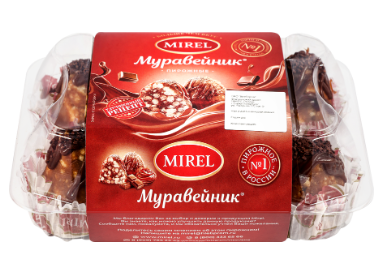 Пирожное Mirel муравейник 340г