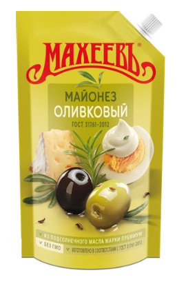 Майонез Махеевъ Оливковый 67% 380г