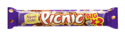 Батончик Picnic Big с арахисом и изюмом 76г