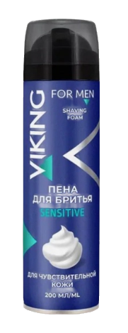 Пена для бритья Viking Sensitive для чувствительной кожи 200мл