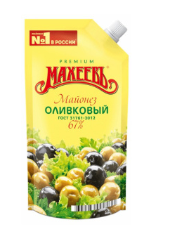 Майонез Махеевъ Оливковый 67% 190г