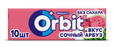 Жевательная резинка Orbit сочный арбуз 13,6г