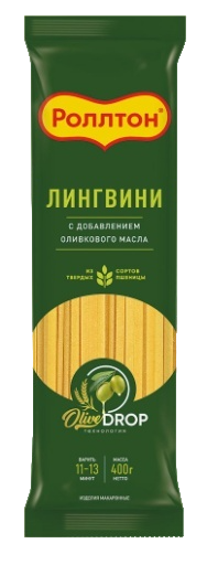 Макароны Роллтон лингвини с оливковым маслом 400г
