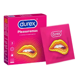 Презервативы Durex Pleasuremax 3 шт