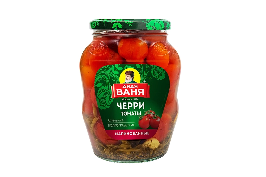 Томаты Дядя Ваня Черри маринованные 680г