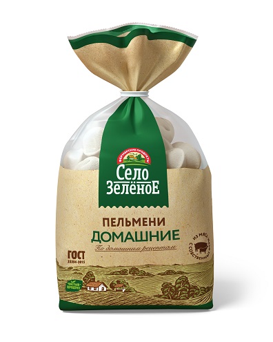 Пельмени Село Зеленое Домашние 800г