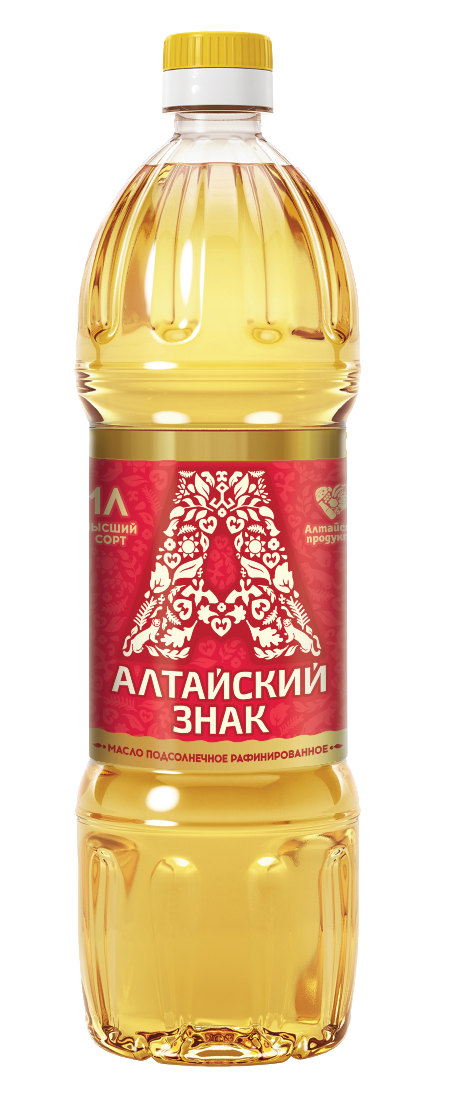 Масло подсолнечное Алтайский Знак 1л