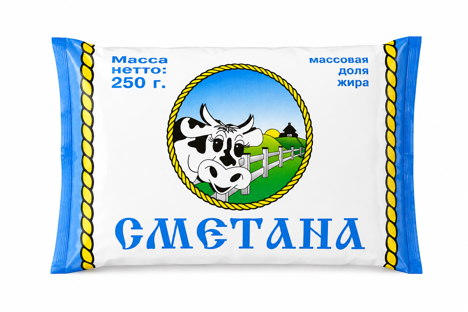 Сметана Городской молочный завод 15% 250г