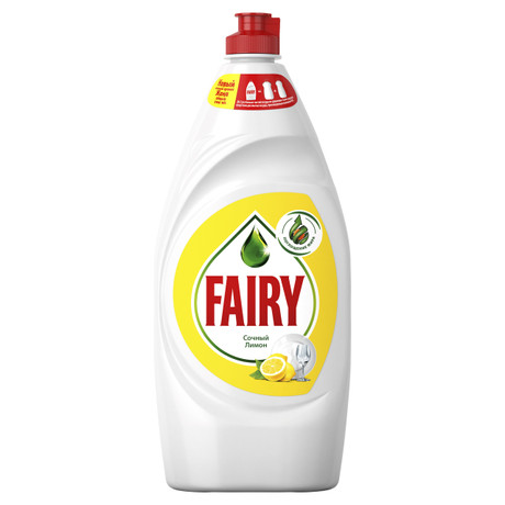 Средство для мытья посуды FAIRY Сочный лимон 900мл
