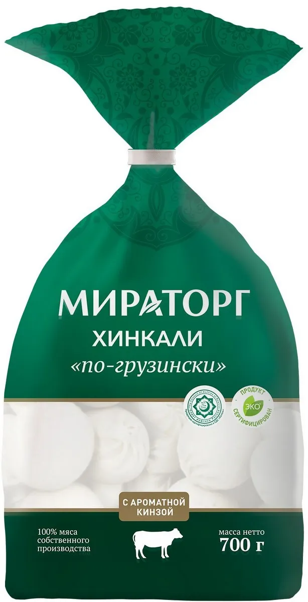 Хинкали Мираторг по-грузински халяль 700г